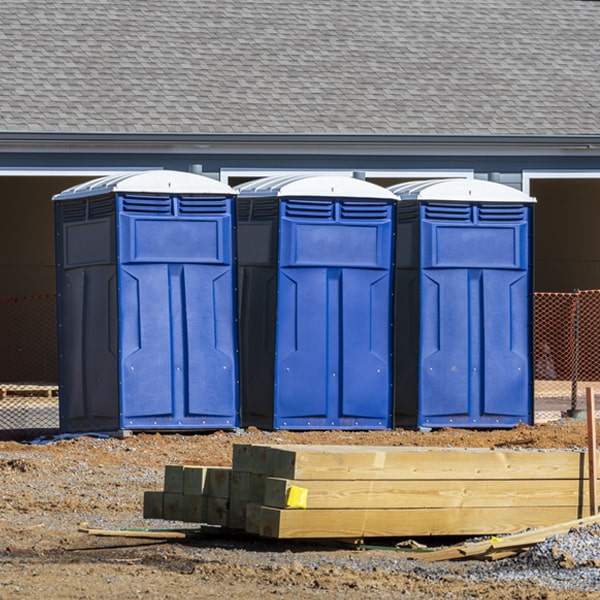 can i customize the exterior of the porta potties with my event logo or branding in Maryneal TX